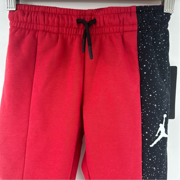 Jordan Boy’s Red and Black Sweatpants Size 4 XS New with Tag - Picture 3 of 12